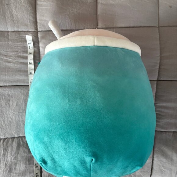 LIKE NEW, Squishmallows Jakarria The Blue Bobba Tea - retails $40 - Picture 5 of 9